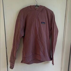 Patagonia  Burgundy Hoodie Sweater Size Small
